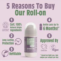 Salt of The Earth Clary Sage & Mint Roll-on